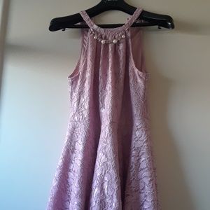 Pink Lace Dress